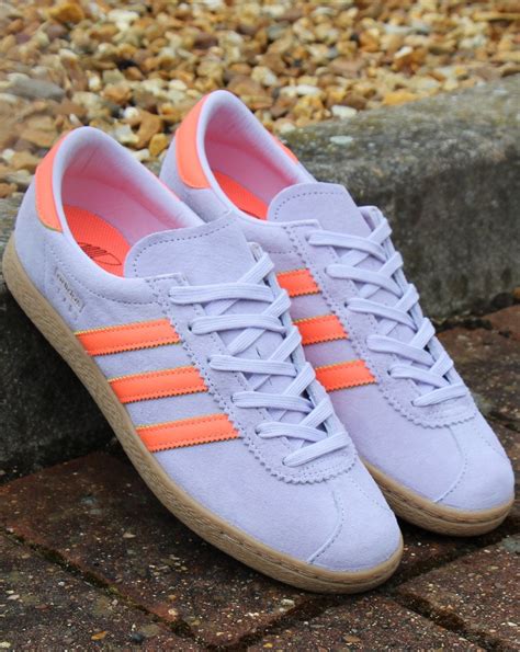 Adidas Stadt Trainers Purple Tint/Coral .